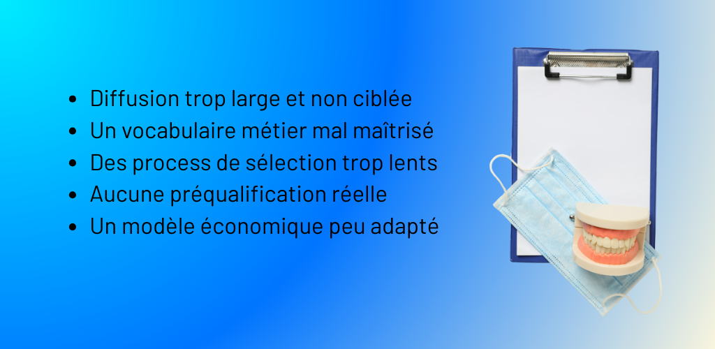 5 raisons de l'échec des méthodes de recrutements généralistes